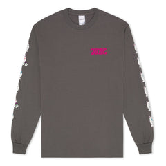 RIPNDIP Shroom Diet Long Sleeve (Charcoal)