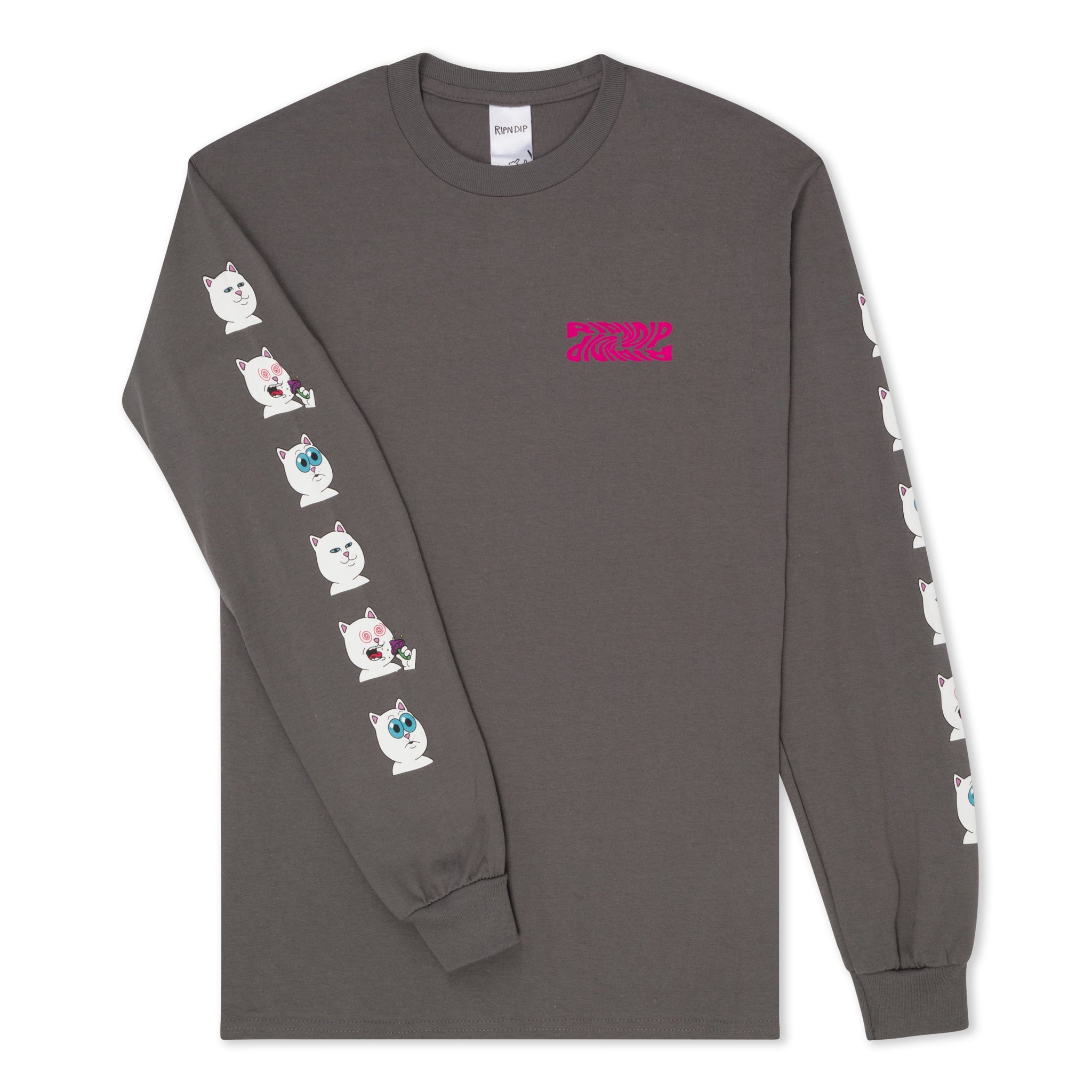 RIPNDIP Shroom Diet Long Sleeve (Charcoal)