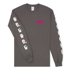 RIPNDIP Shroom Diet Long Sleeve (Charcoal)