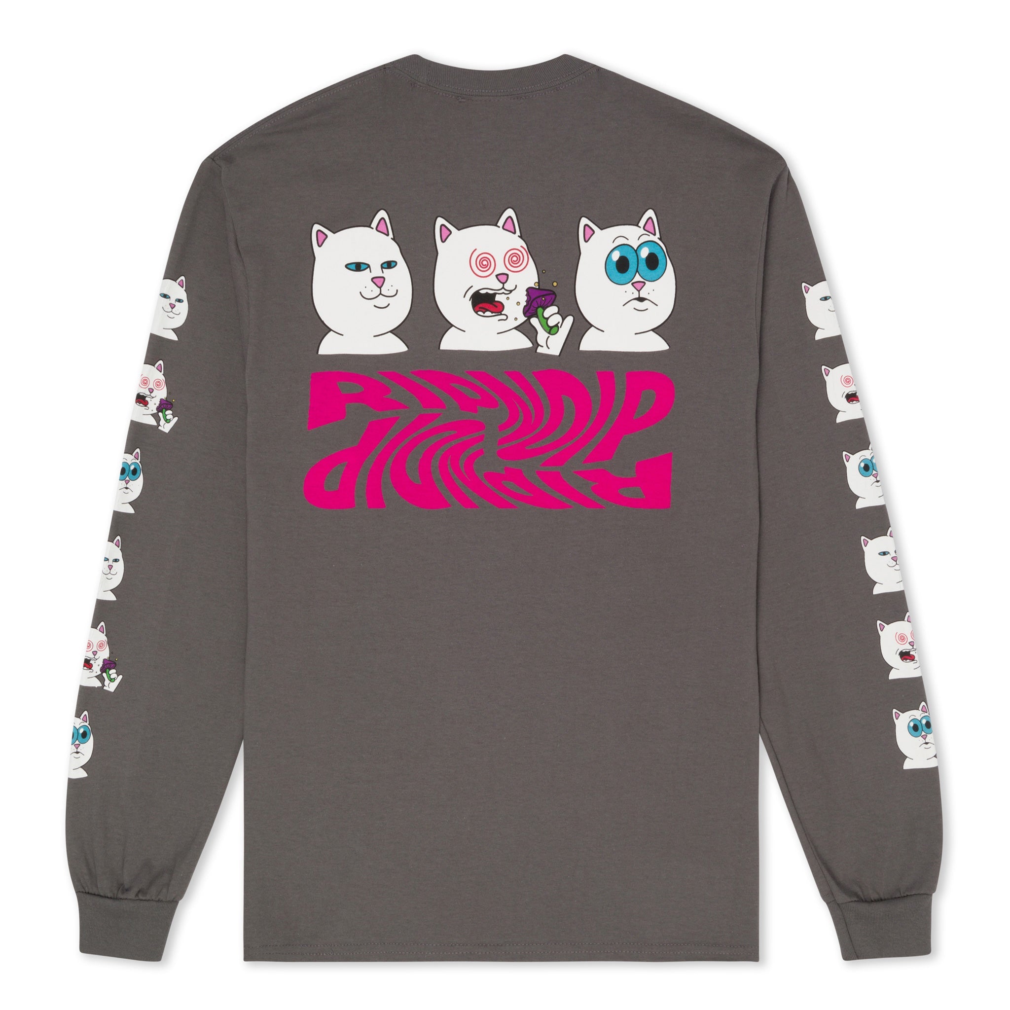 RIPNDIP Shroom Diet Long Sleeve (Charcoal)