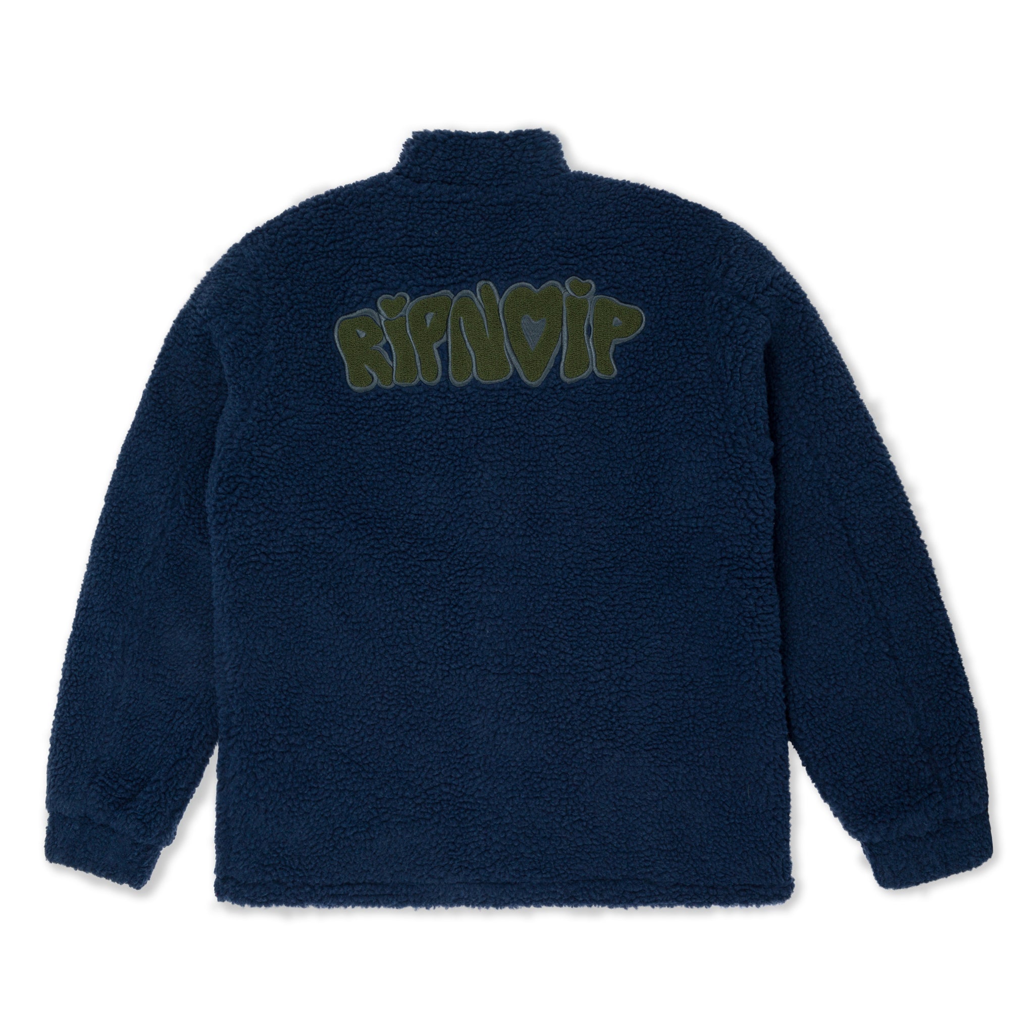 RIPNDIP Love N Dip Sherpa Jacket (Navy)