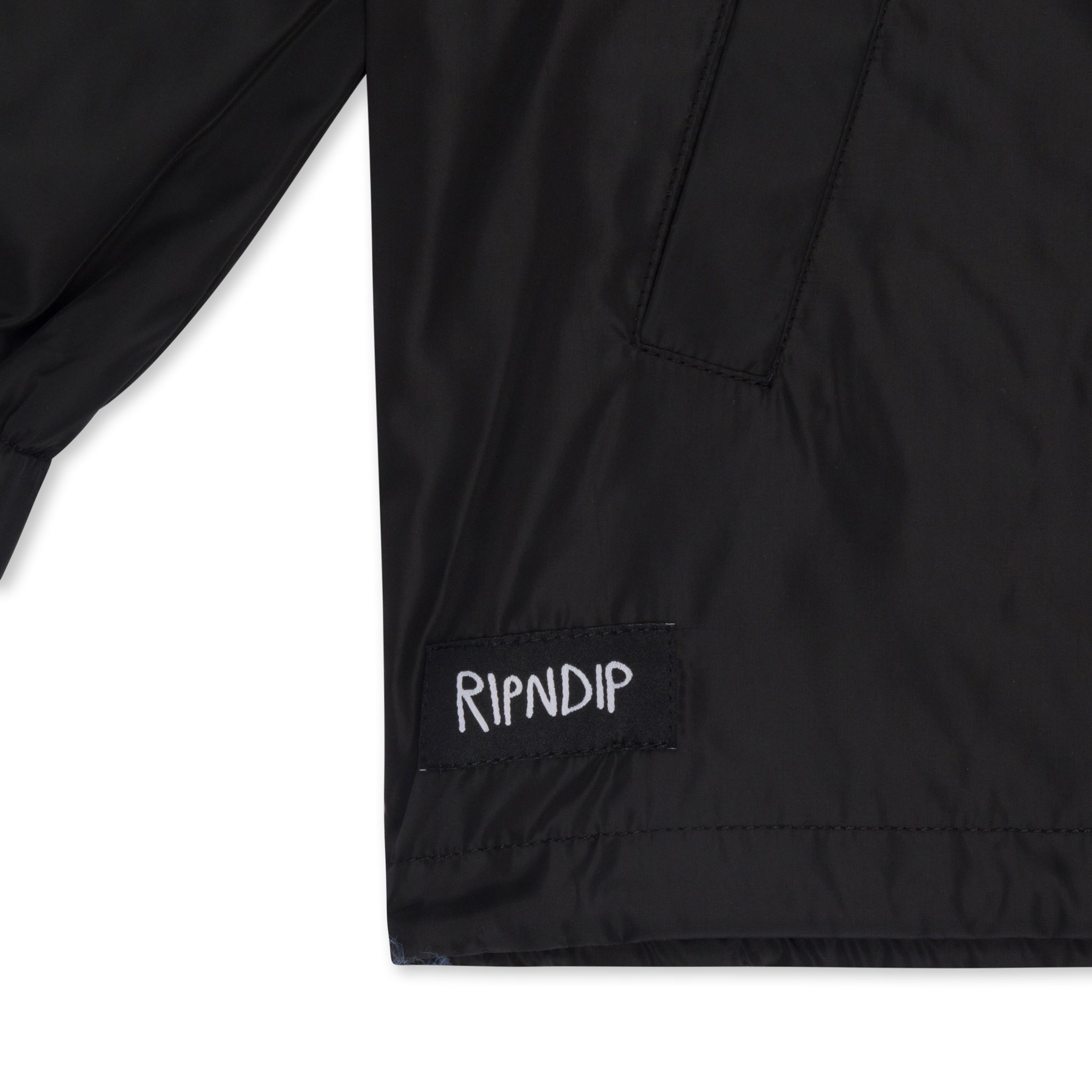 RIPNDIP Psychedelic Garden Coach Jacket (Black)
