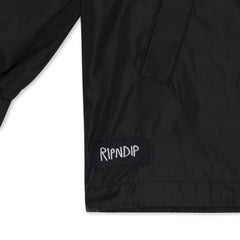 RIPNDIP Psychedelic Garden Coach Jacket (Black)