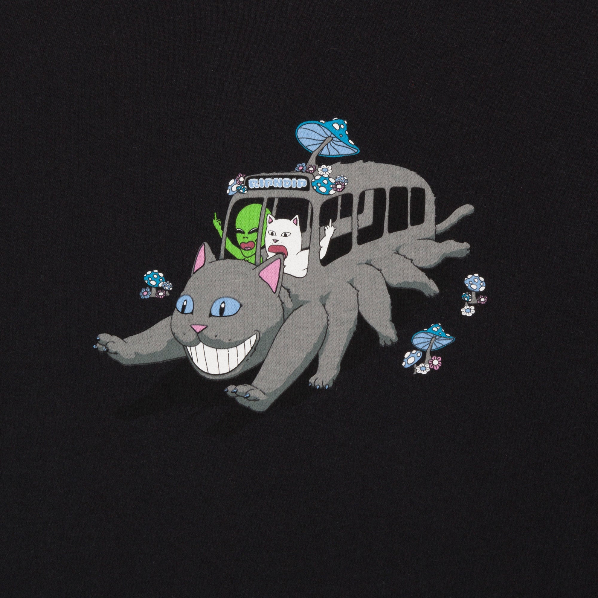 RIPNDIP Adventure Bus Tee (Black)