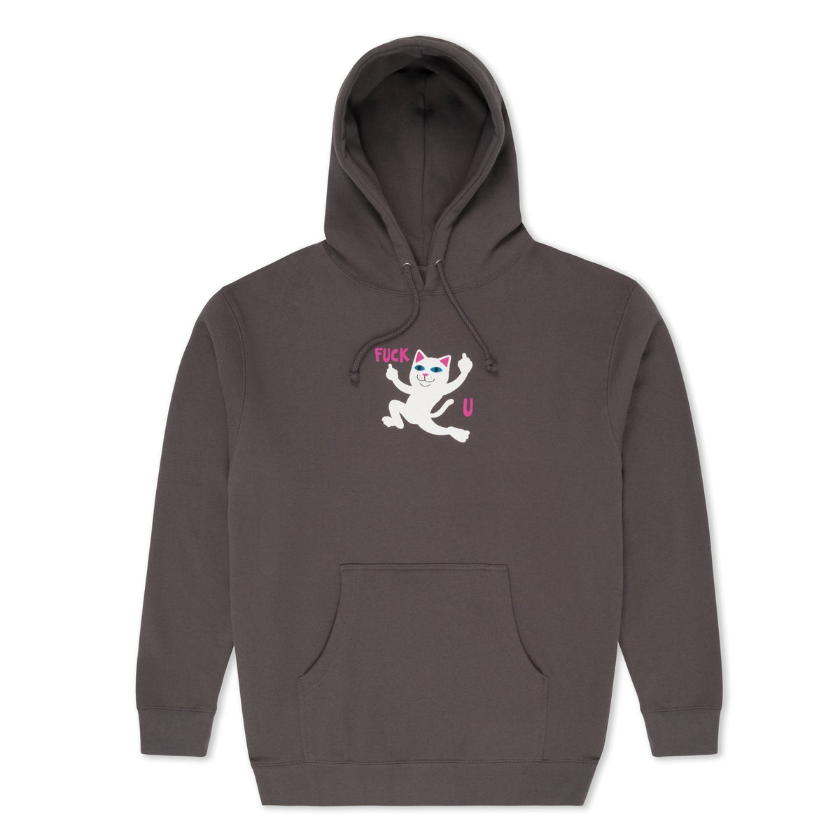 RIPNDIP F U Hoodie (Charcoal)