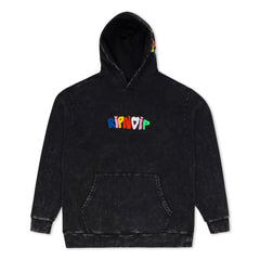 RIPNDIP Taste The Rainbow Hoodie (Black Mineral Wash)