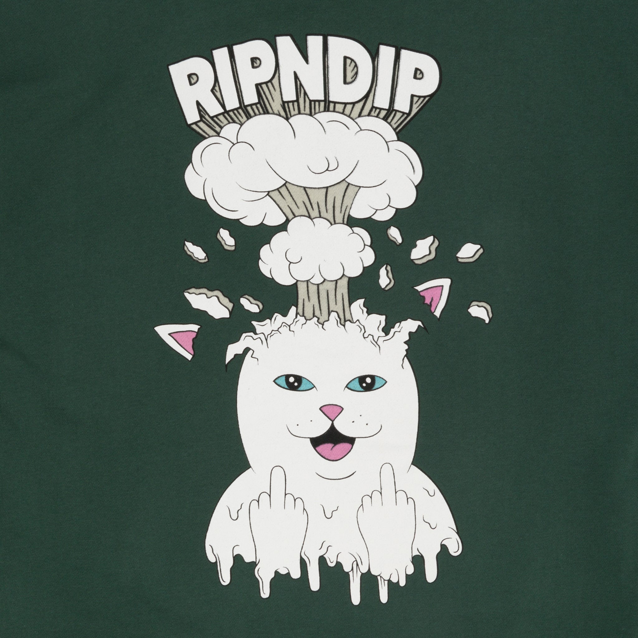 RIPNDIP Mind Blown Hoodie (Alpine Green)