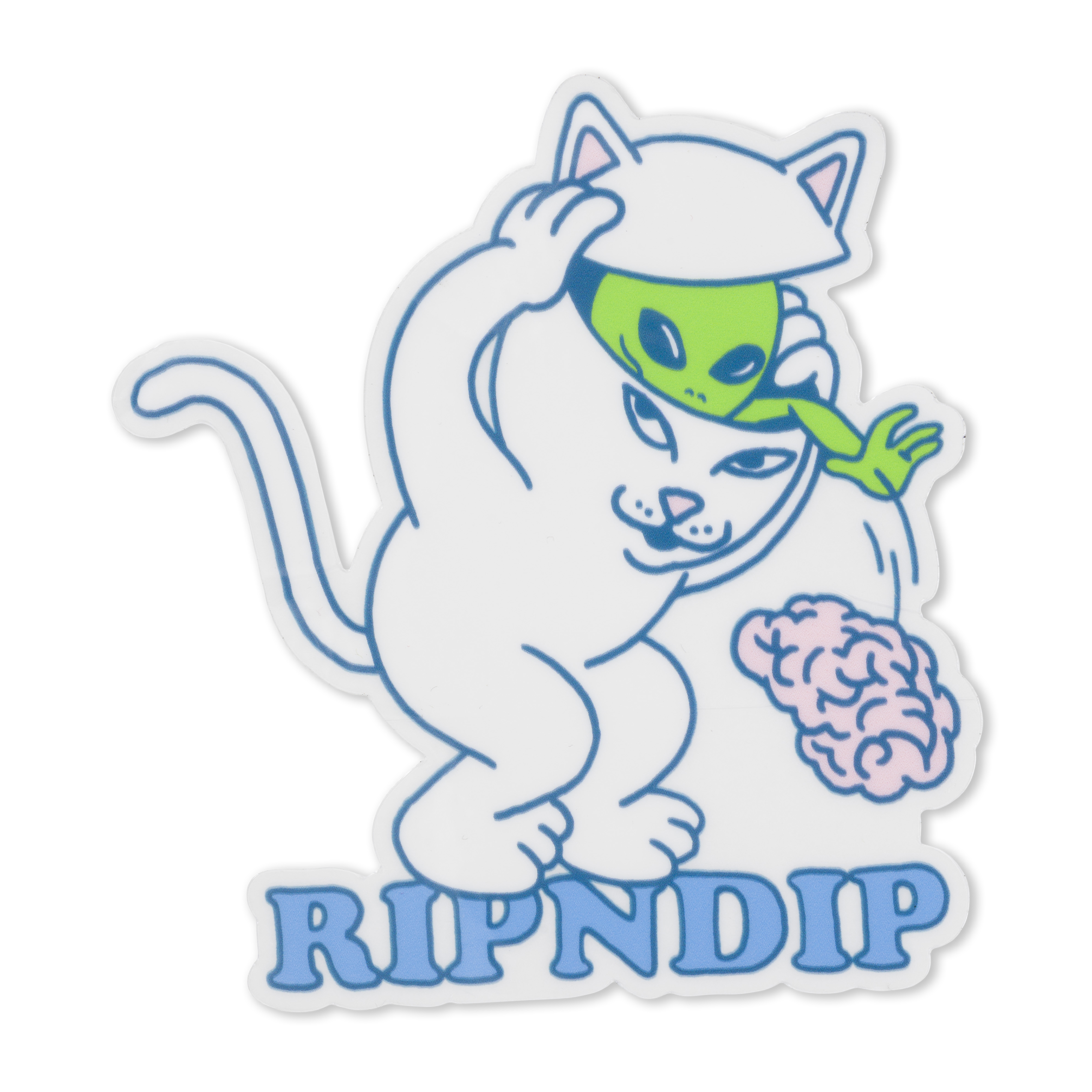 RIPNDIP Brain Dead Sticker (Multi)