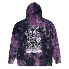 RIPNDIP Dance Forever Hoodie (Black/Orchid Tie Dye)