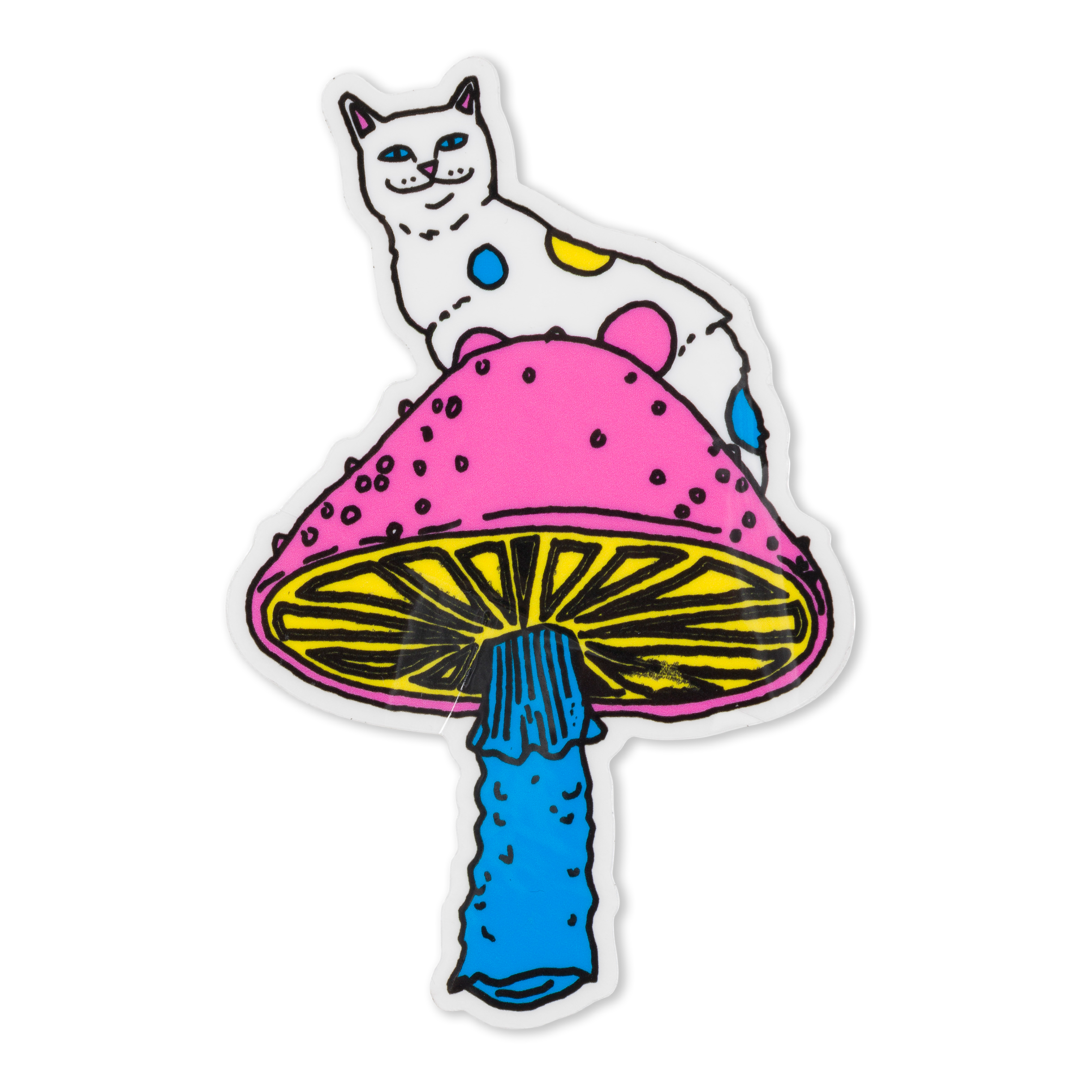 RIPNDIP Psychedelic Nerm Sticker (Multi)