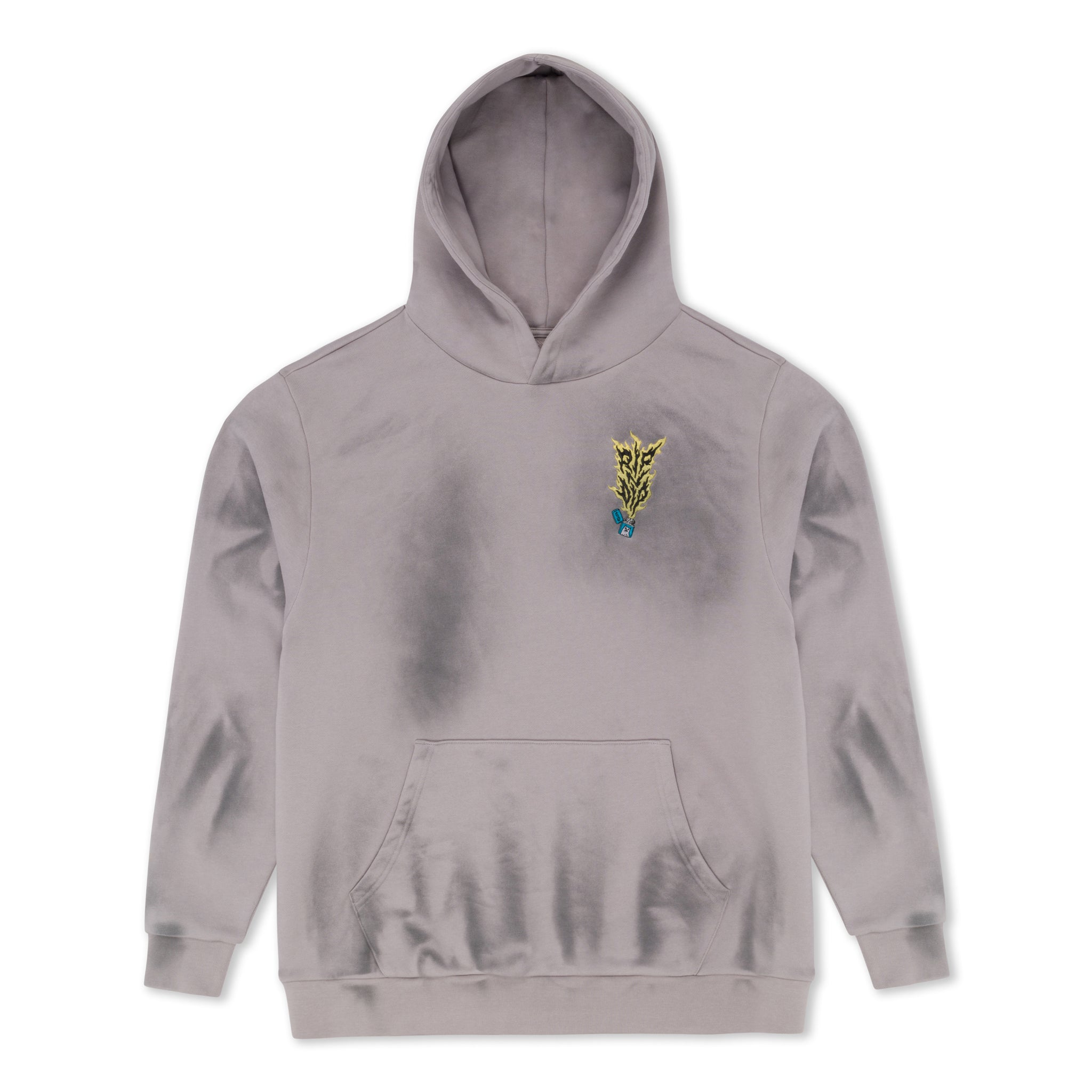 RIPNDIP Ripnlit Hoodie (Charcoal Faded Wash)