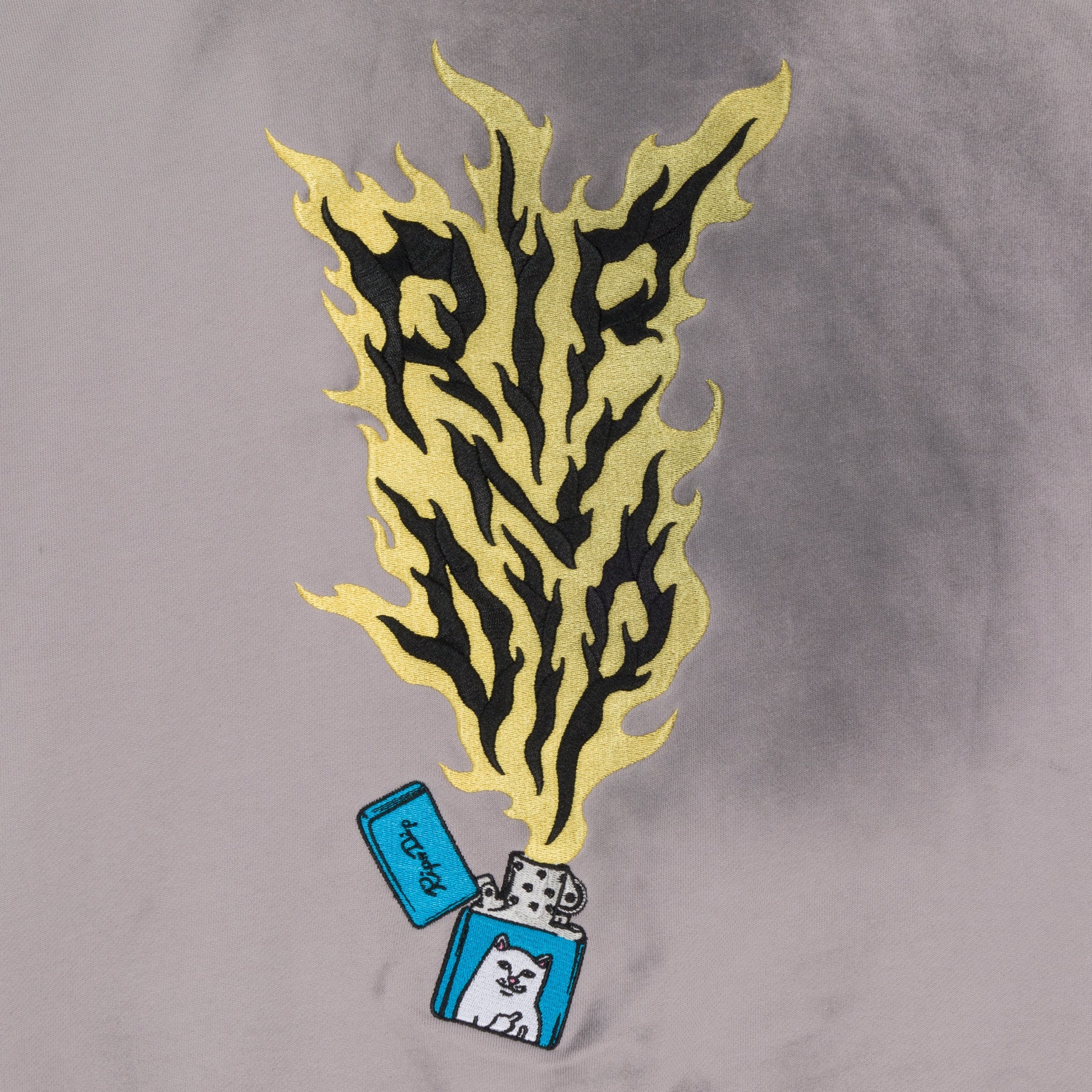 RIPNDIP Ripnlit Hoodie (Charcoal Faded Wash)