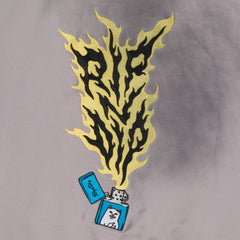 RIPNDIP Ripnlit Hoodie (Charcoal Faded Wash)
