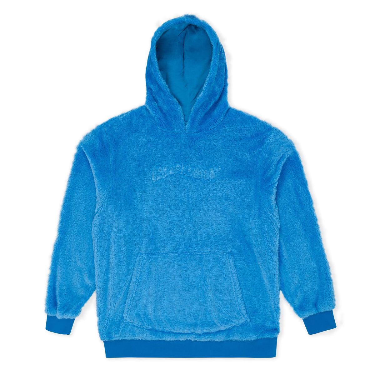 RIPNDIP Waves Sherpa Hoodie (Blue)
