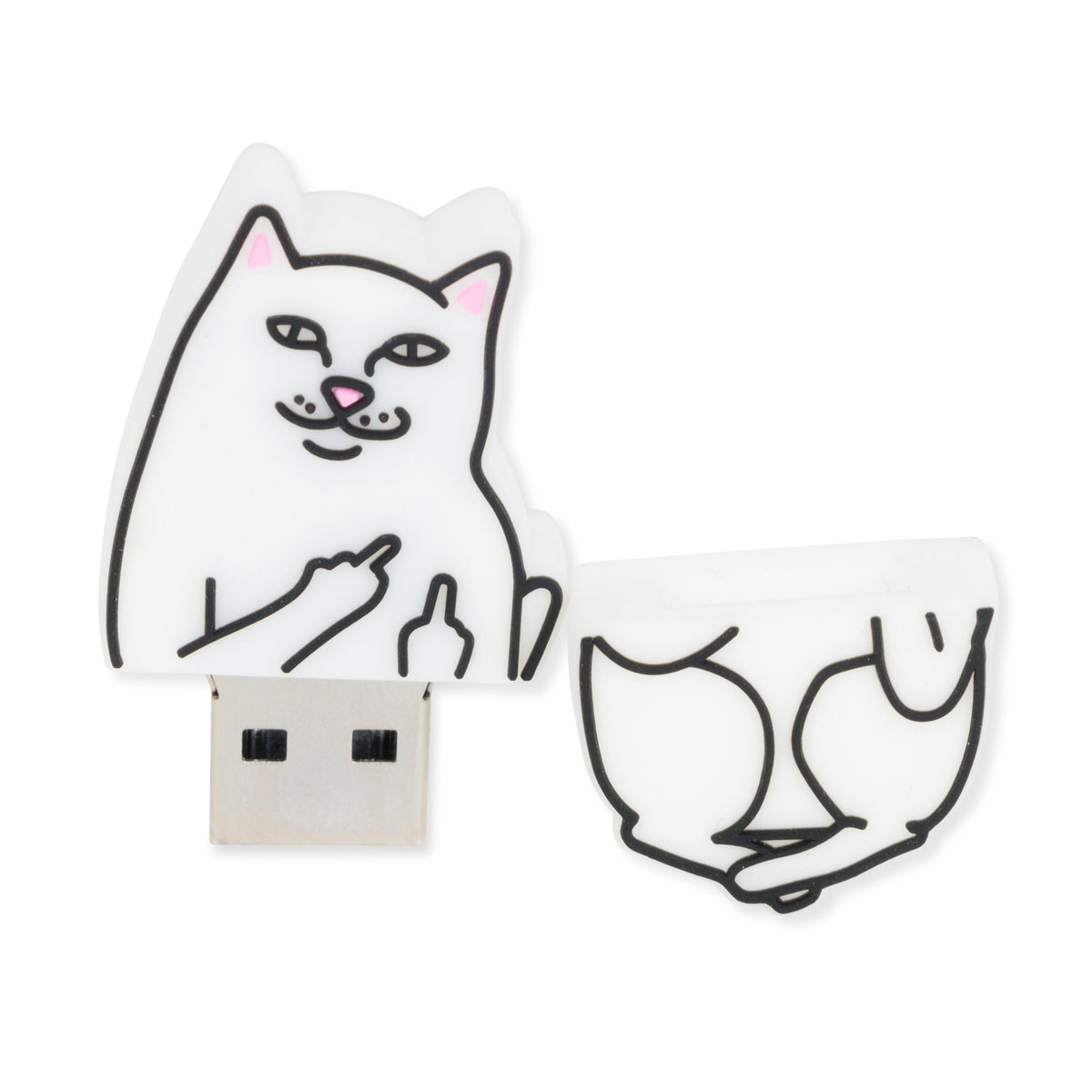 RIPNDIP Lord Nermal Flash Drive (White)