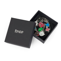 RIPNDIP Lucky Charms Necklace (Silver)