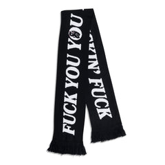 RIPNDIP Fuckin Fuck Knit Scarf (Black)