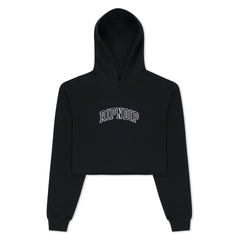 RIPNDIP Team Spirit Cropped Hoodie (Black)