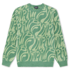 RIPNDIP Wilshire Knit Mohair Sweater (Pine)