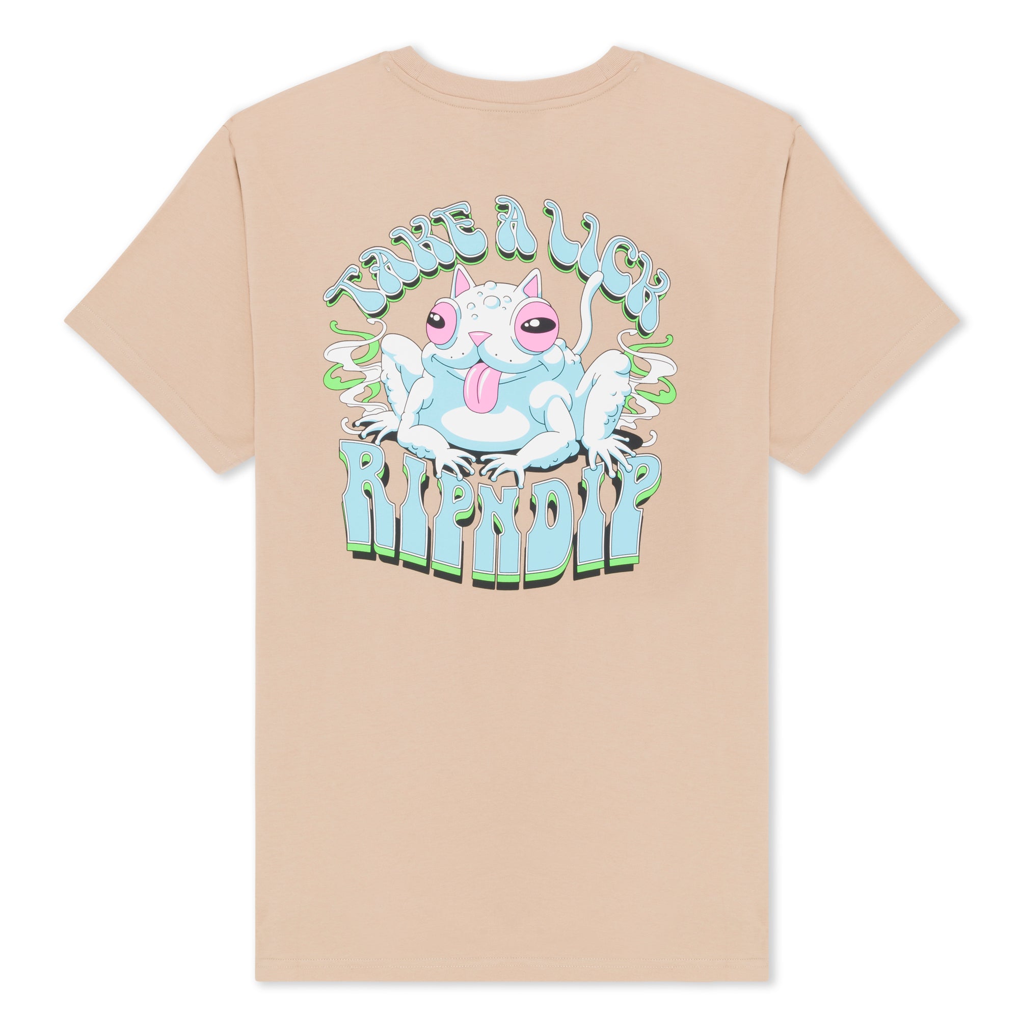 RIPNDIP Take A Lick Tee (Almond)