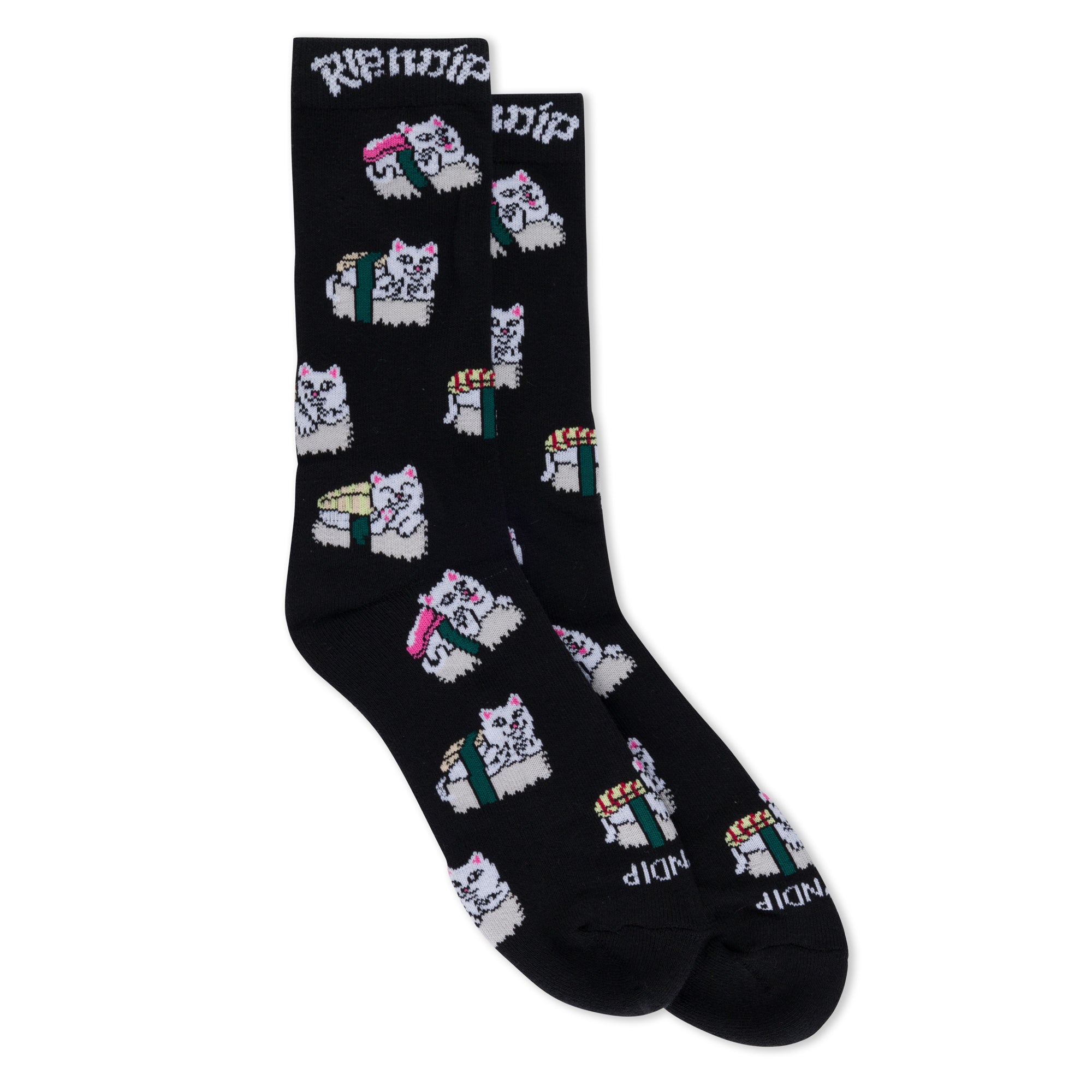 RIPNDIP Sushi Nerm Sock (Black)