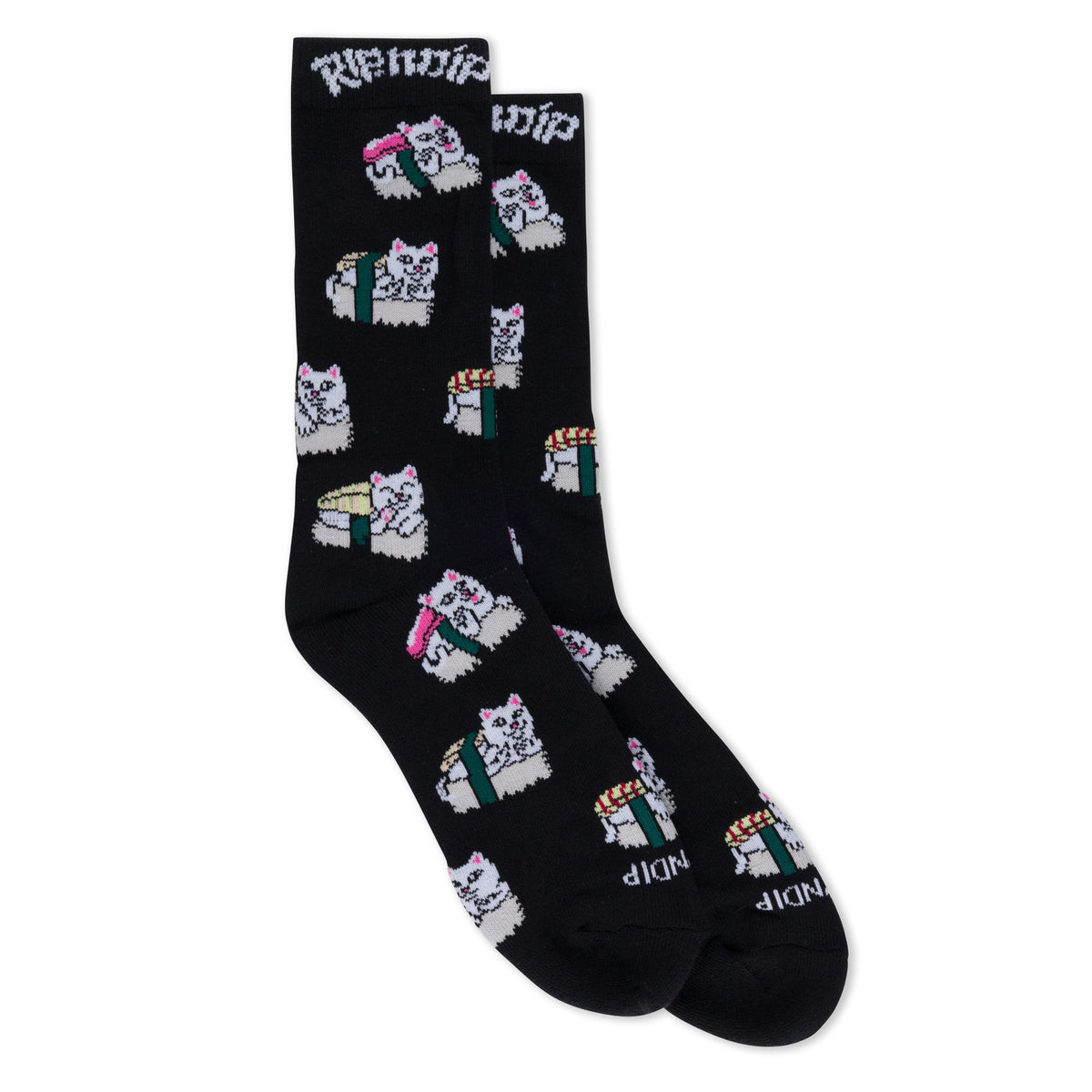 RIPNDIP Sushi Nerm Sock (Black)