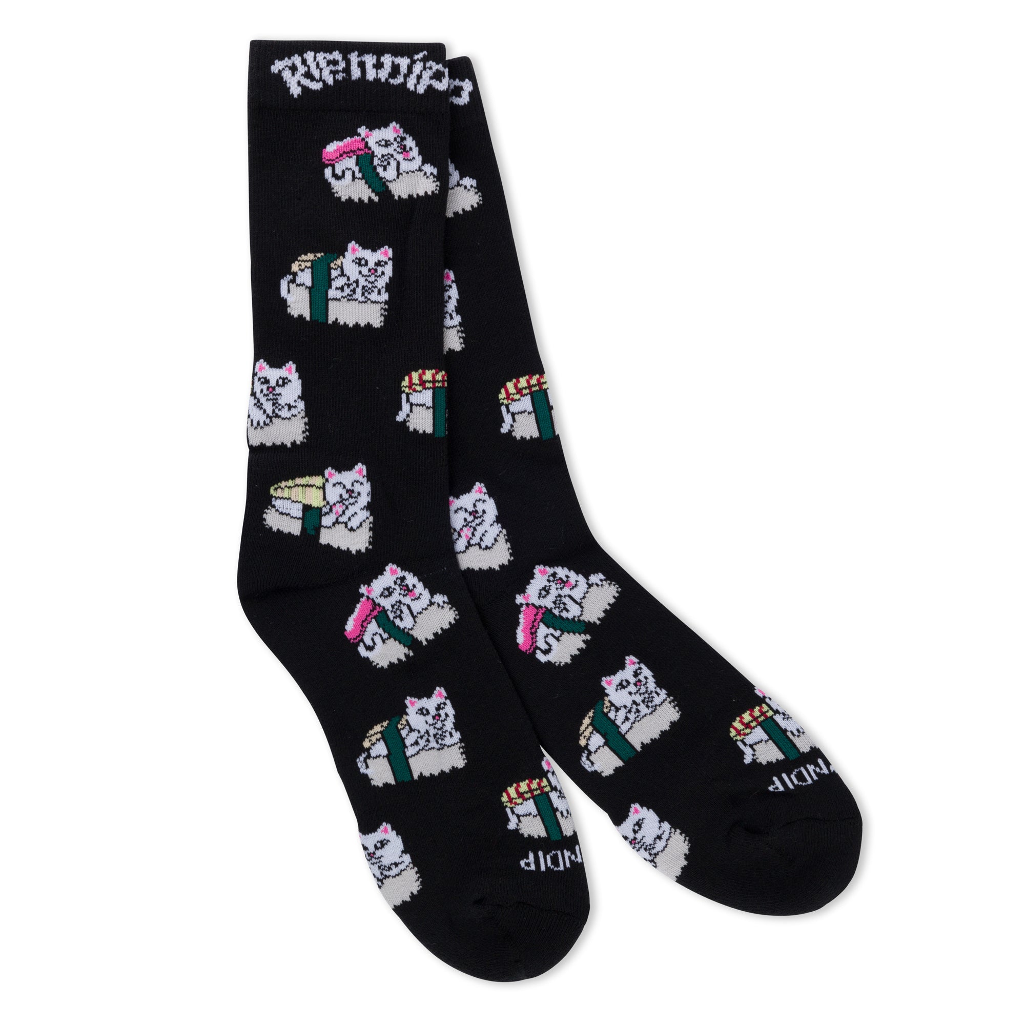 RIPNDIP Sushi Nerm Sock (Black)