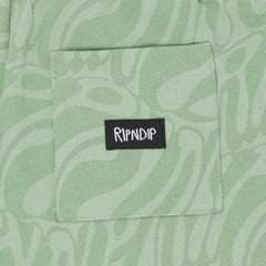 RIPNDIP Wilshire Womens Sweatshorts (Pine)