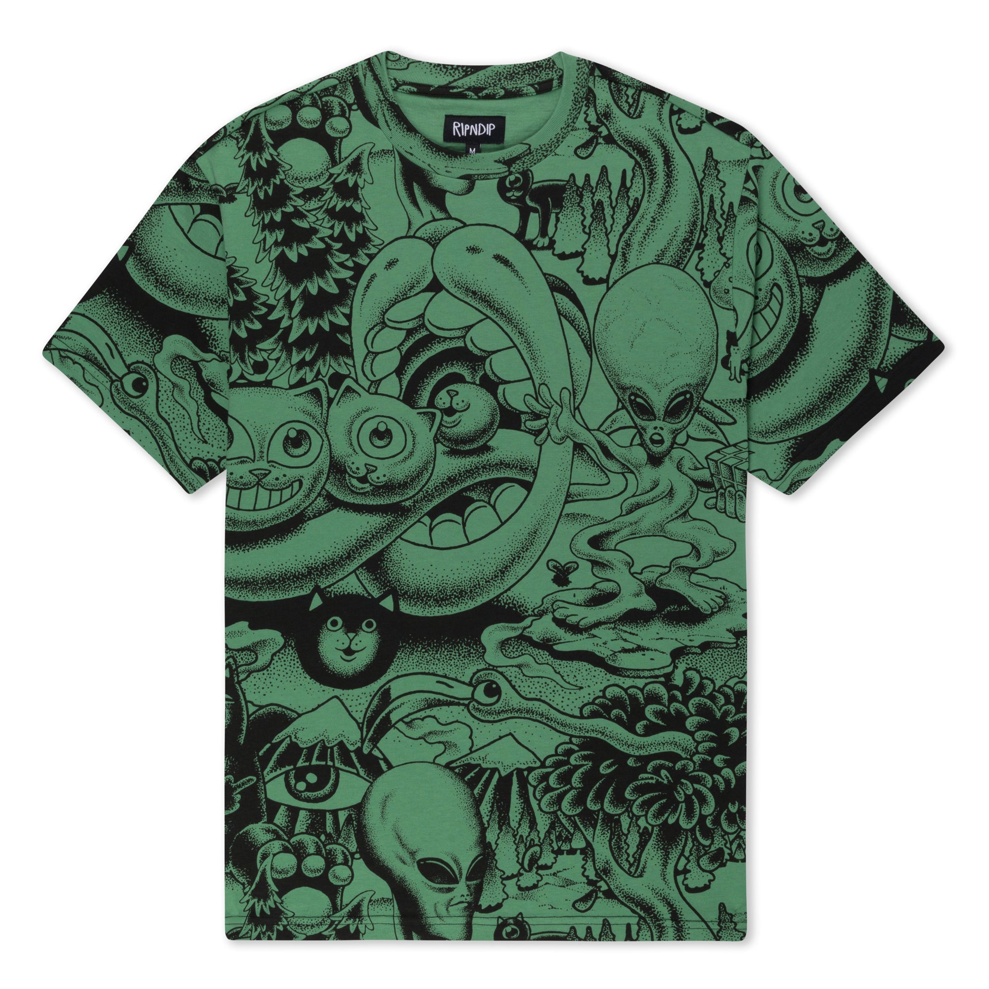 RIPNDIP Dark Twisted Fantasy Tee (Olive/Black)