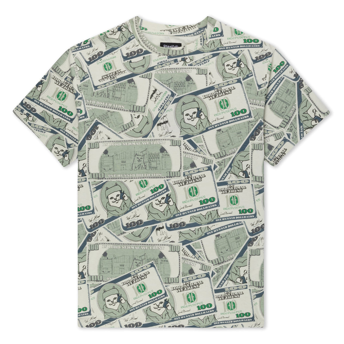 RIPNDIP Moneybag Tee (Olive)