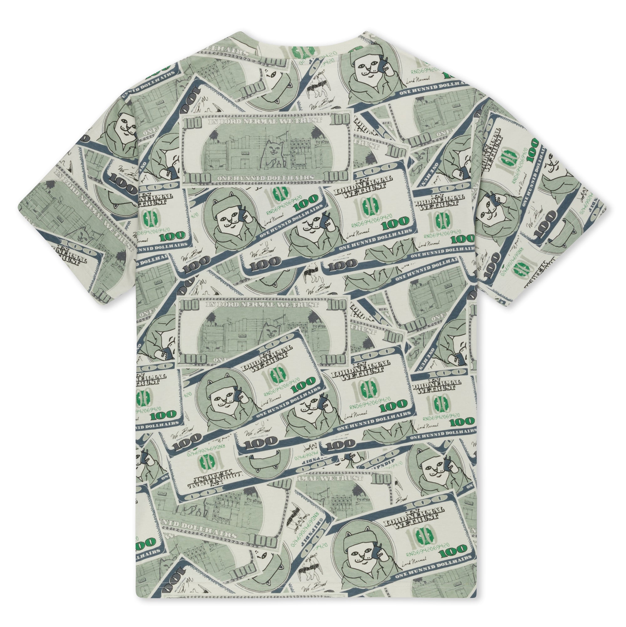 RIPNDIP Moneybag Tee (Olive)