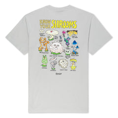 RIPNDIP Know Ur Shrooms Tee (Grey)