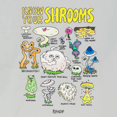 RIPNDIP Know Ur Shrooms Tee (Grey)