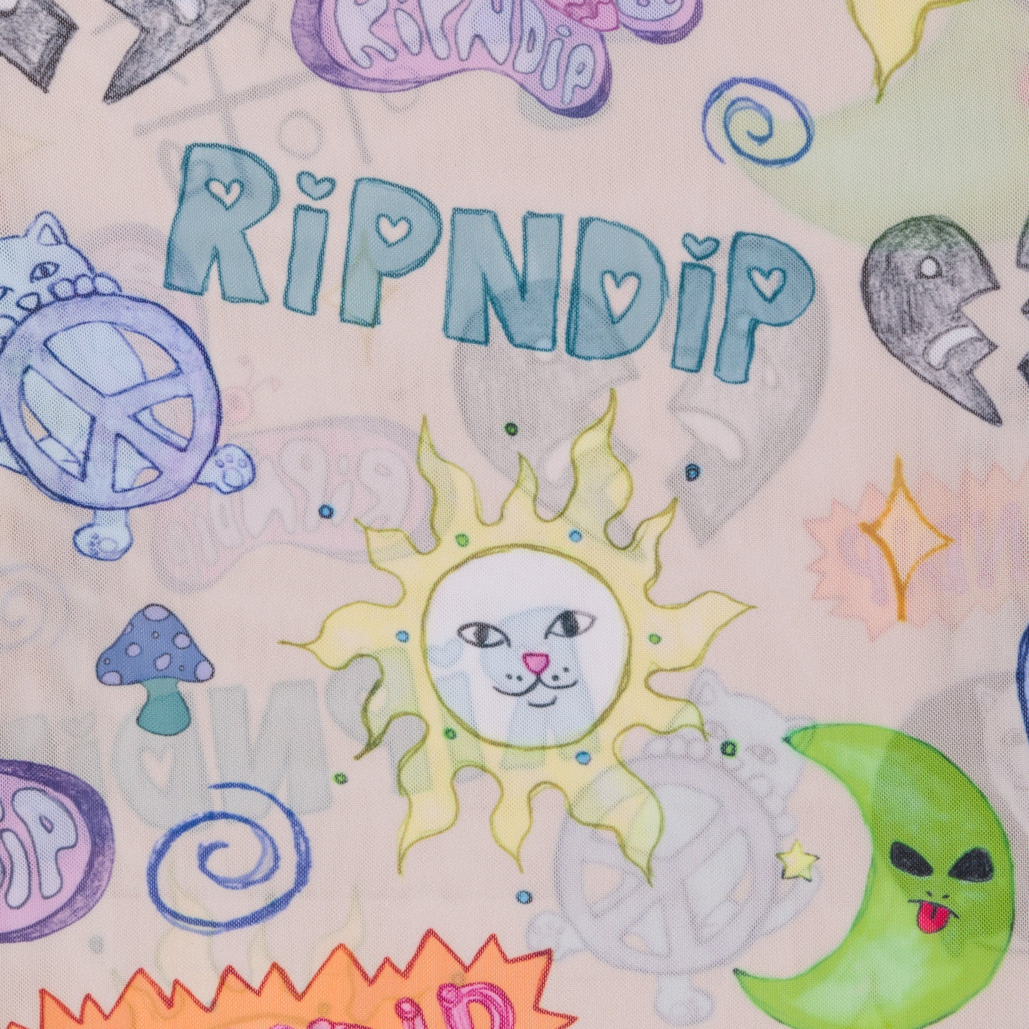 RIPNDIP Circo Loco Mesh Long Sleeve (Multi)