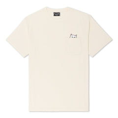RIPNDIP Lord Nermal Pocket Tee (Natural)