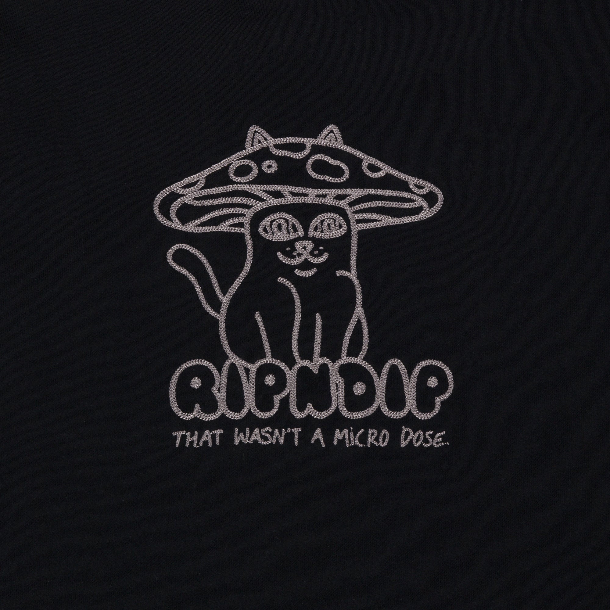 RIPNDIP Shroom Cat Hoodie (Black)