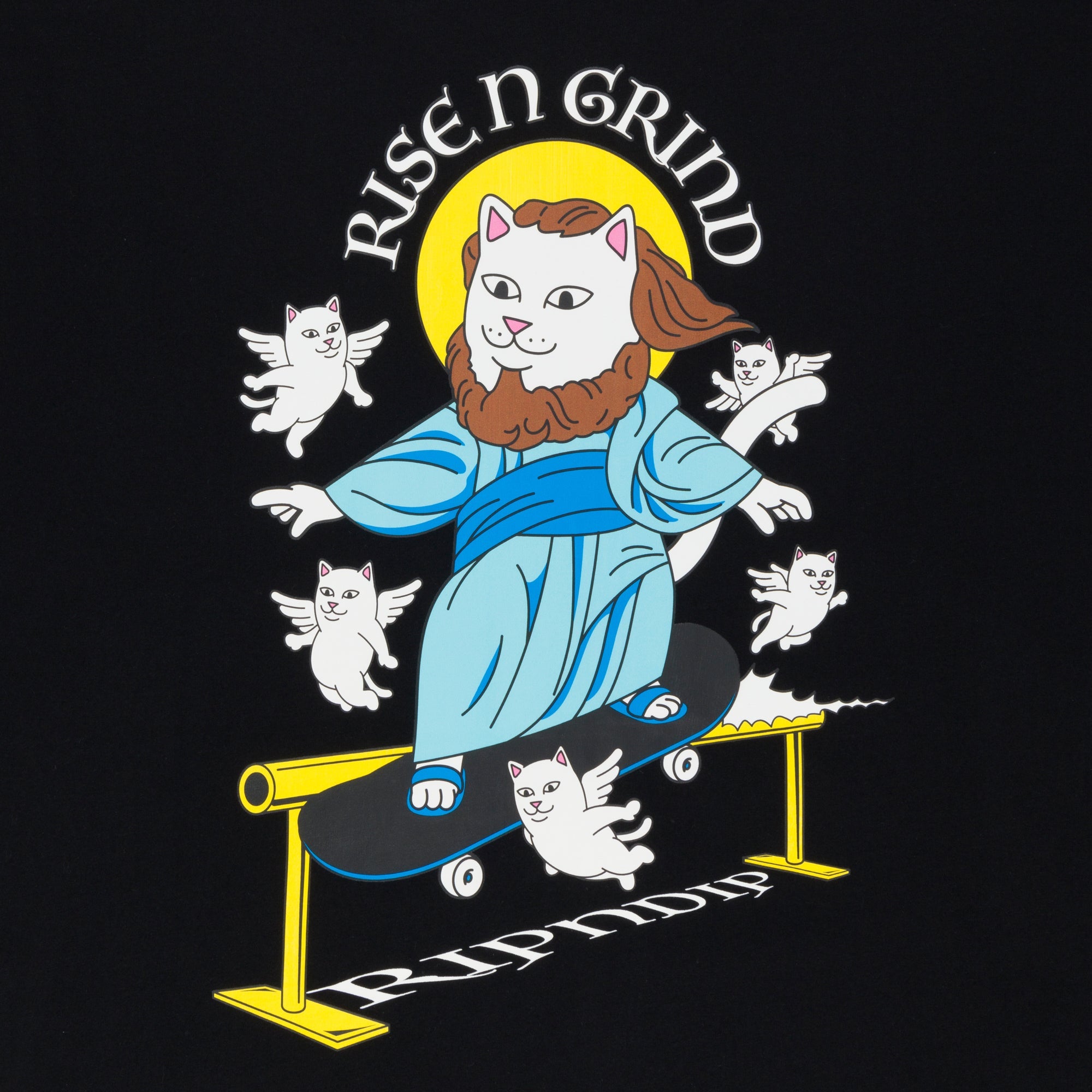 RIPNDIP Rise N Grind Tee (Black)