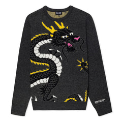 RIPNDIP Ryu Knit Sweater (Black Heather)