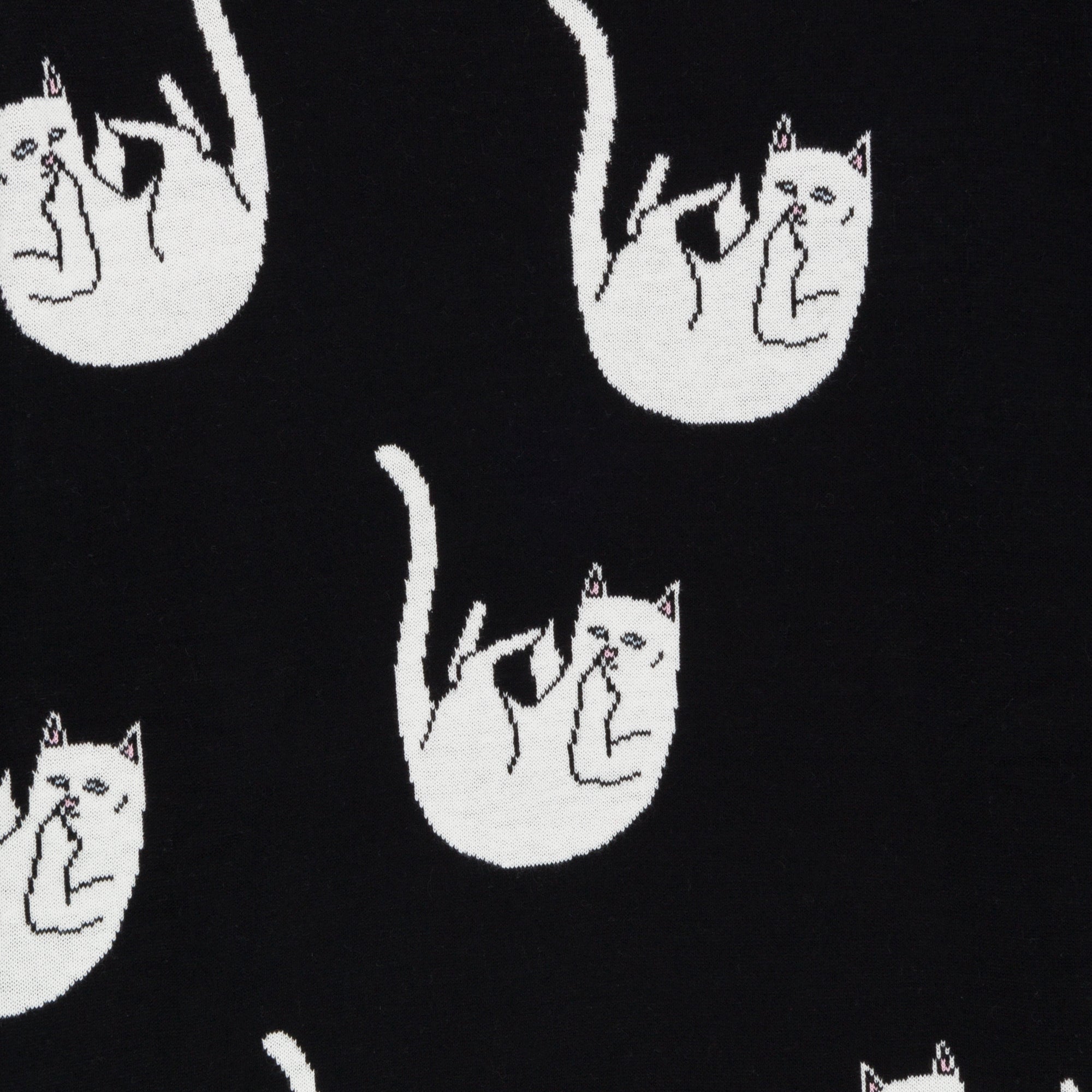 374850 Falling Nerm Knit Sweater (Black)