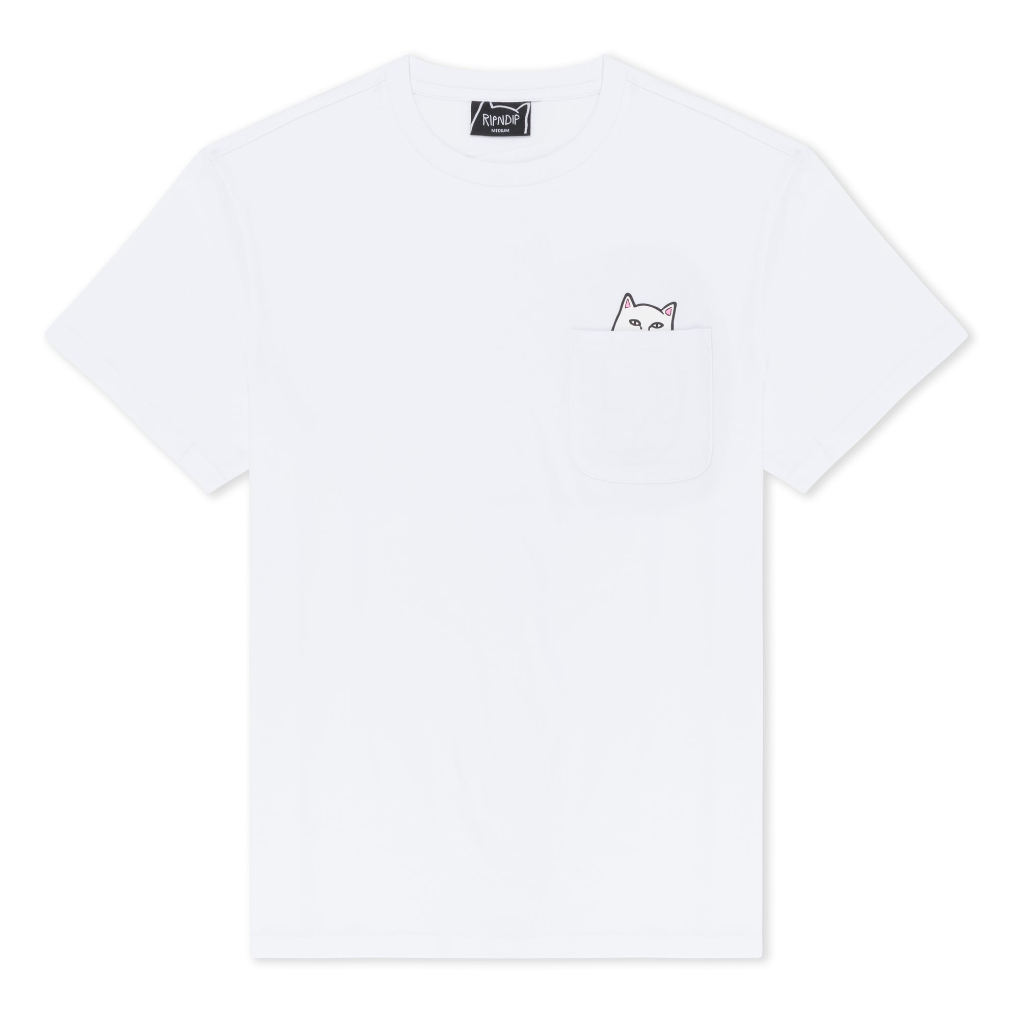 RIPNDIP Lord Nermal S/S Pocket Tee (White)