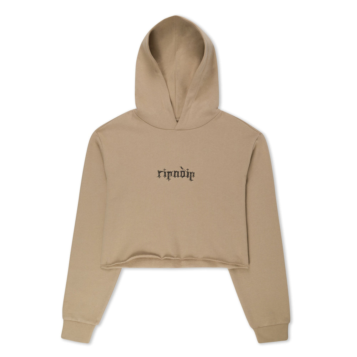 RIPNDIP Los Feliz Cropped Hoodie (Sand)