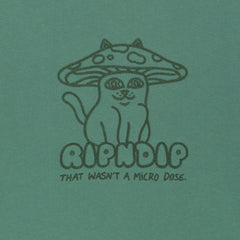 184750 Shroom Cat Crewneck Sweater (Pine)