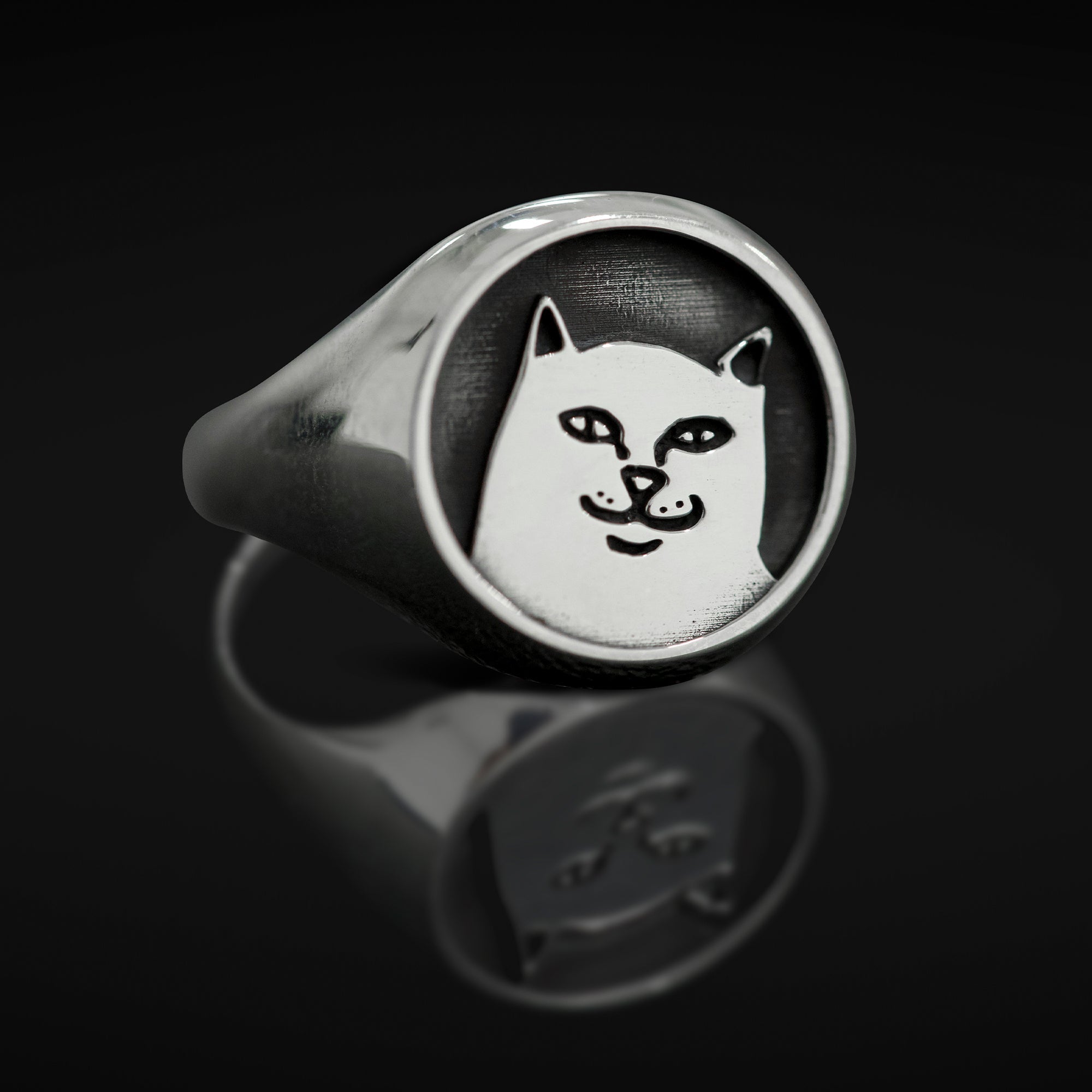 RIPNDIP Nermal Ring (Silver)