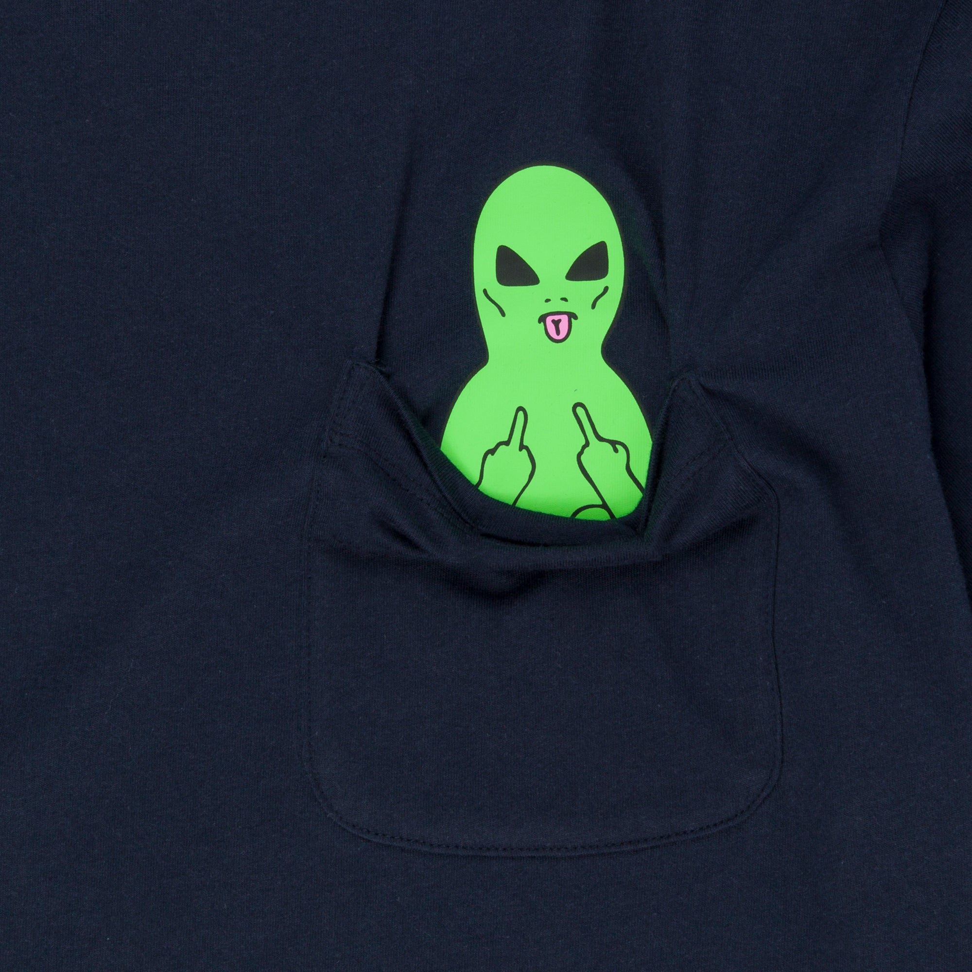 RIPNDIP Lord Alien Pocket Tee (Navy)