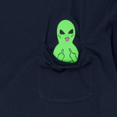 RIPNDIP Lord Alien Pocket Tee (Navy)