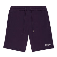 RIPNDIP Ripndip OG Sweatshorts (Dark Purple)