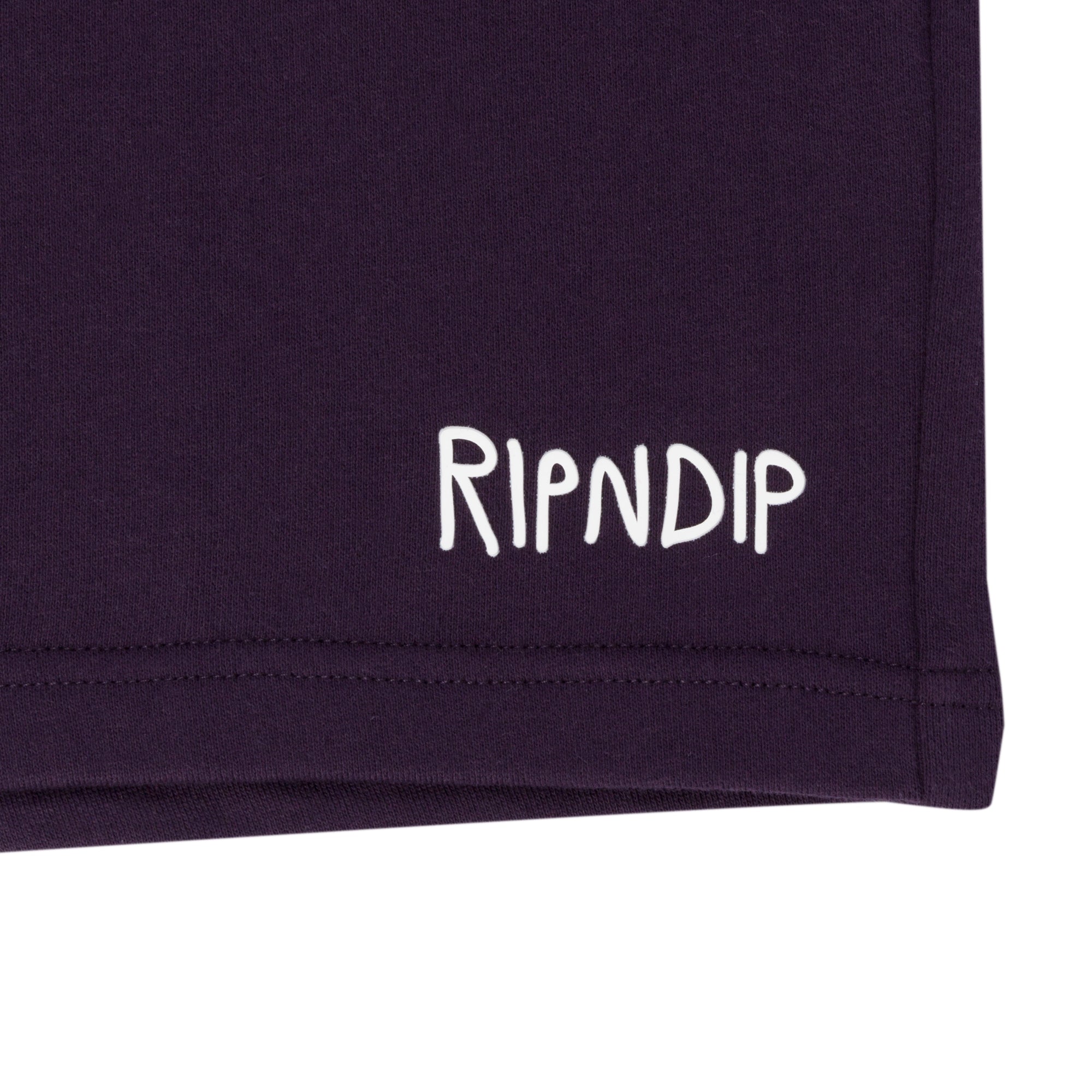 RIPNDIP Ripndip OG Sweatshorts (Dark Purple)