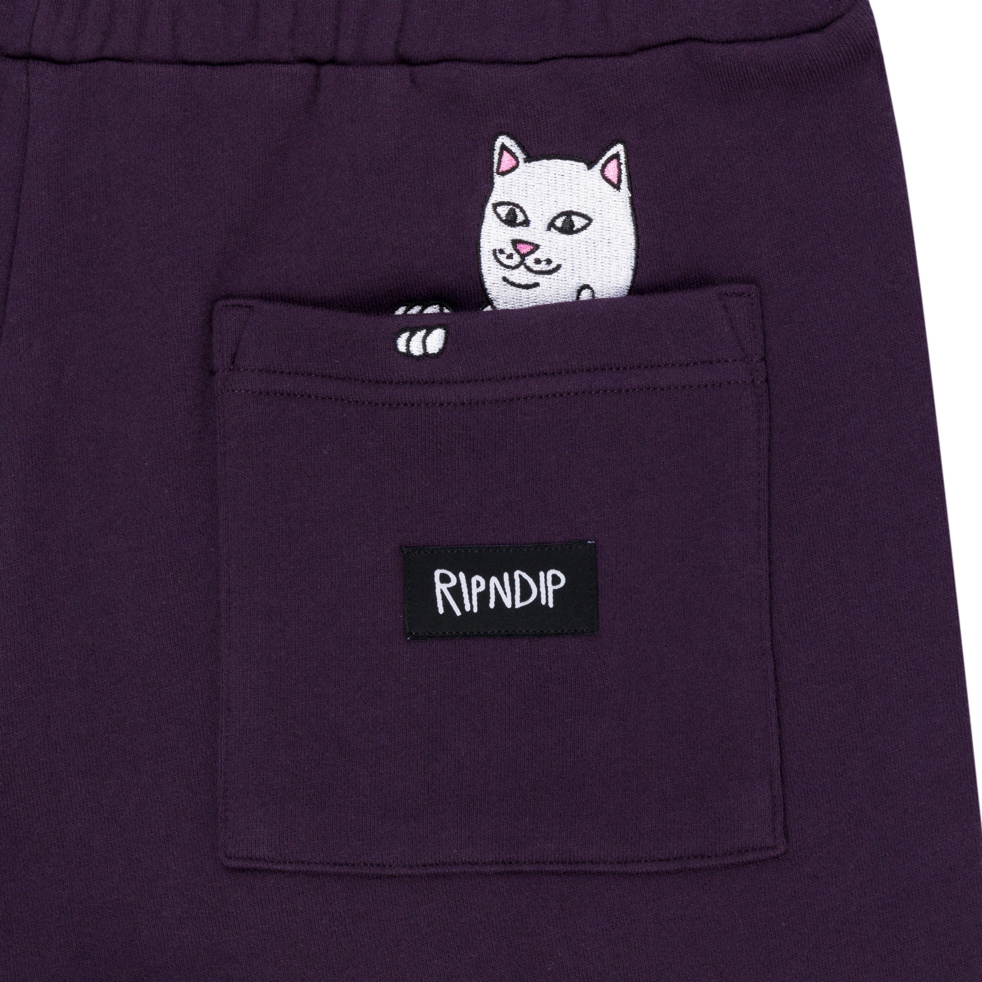RIPNDIP Ripndip OG Sweatshorts (Dark Purple)