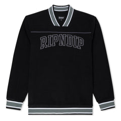 RIPNDIP Team Spirit Polar Fleece Crewneck (Black)