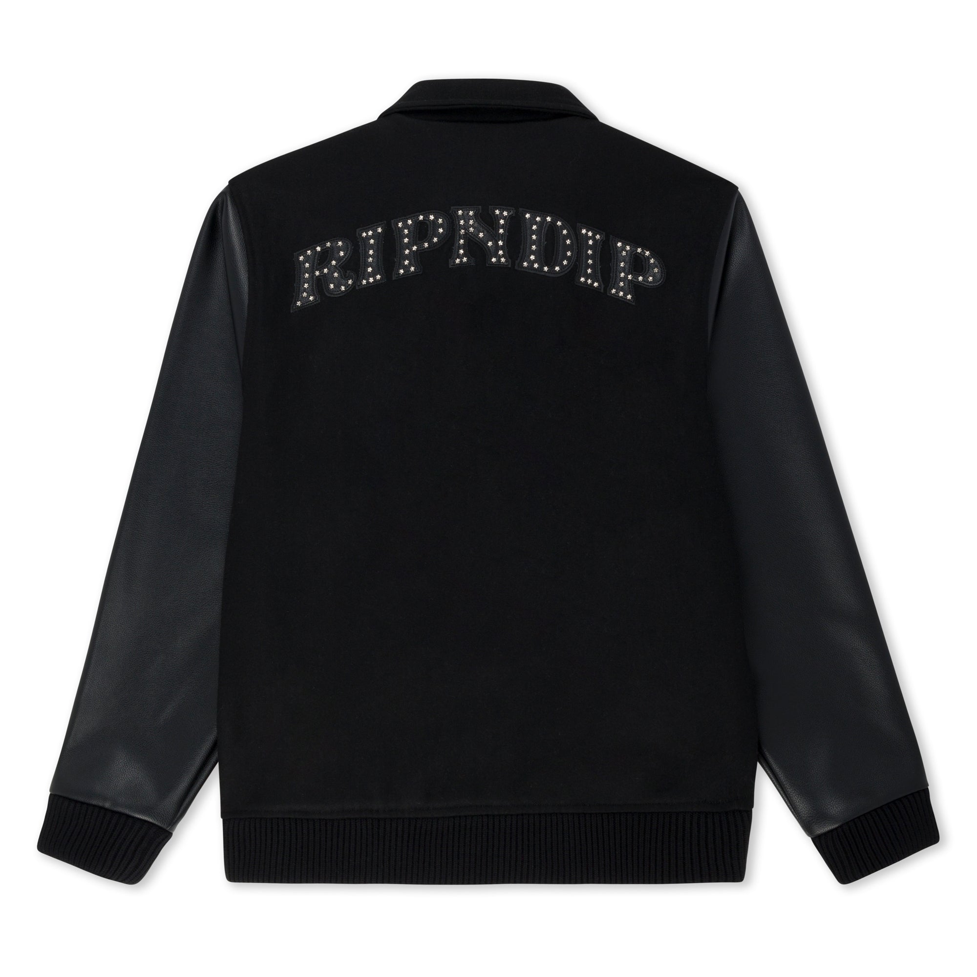 RIPNDIP Rari Varsity Jacket (Black)